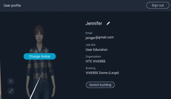 Changing your avatar – VIVERSE for Business Help Center